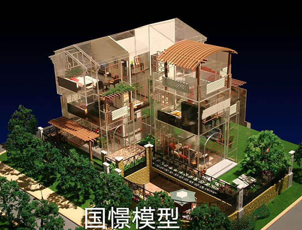 平利县建筑模型